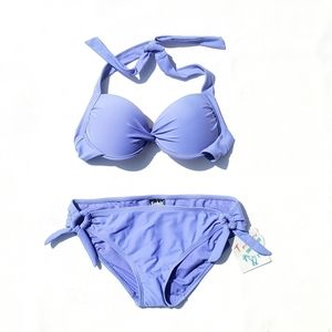 Women's Swim Suit 2-Piece Bikini Purple